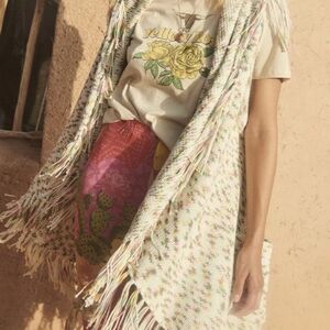 NWT Spell Watercolor Poncho Size S/M